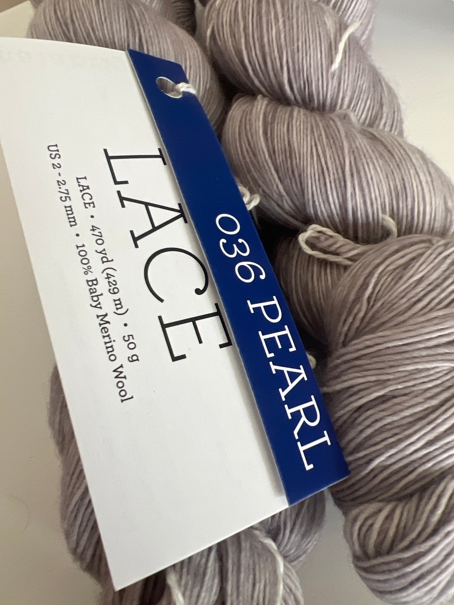 Malabrigo Lace 036 PEARL